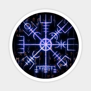 Viking Compass - Norse Mythology - Vegvisir Magnet